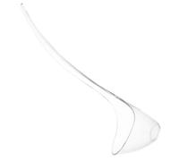 Sosoport Transparent Long Handle Serving Ladle for Soup Sauce and Hot Pot Ergonomic Non Stick Food Serving Spoon with Smooth Surface Dishwasher Safe for Catering Events and Everyday Use