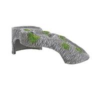 Sosoport Turtle Terrace Reptile Terrariums Tortoise Accessory Basking Platform Fish Cave Easy Care