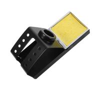 Sosoport Universal Soldering Iron Support Stand with Quick Heat Dissipation and Eight Top Holes, Iron Material with Sponge Included, for Outdoor Creation and Desktop Use