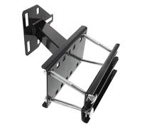 Sosoport Universal Spare Tire Mount for Trailer with Reinforced Stability and Triple-nut Design, Heavy Duty Steel Bracket Holds to 150lbs for Utility and Boat Trailers, Easy Installation