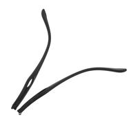 Sosoport Universal TR90 Eyeglass Replacement Arm Brackets, 1 Pair, 1.2mm External Thread 6mm Wide Glasses Legs for Eyeglass Repair, Easy Installation, Compatible with Glasses Frames