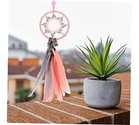 Sosoport Vintage Handmade Dream Catcher Wall Hanging Ornament with Plume for Bedroom Pendant Creative Romantic Decoration for Balcony and Hotel Filters Nightmares for Beautiful Dreams