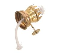 Sosoport Vintage Metal Wick Holder for Desktop Kerosene Lamps Retro Oil Lamp Accessory Practical Regulator Replacement Part for Extended Use