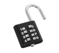 Sosoport Weatherproof Outdoor Water Spigot Lock with Combination Digit Code Theft Faucet Security Cover for Remote Areas and Schools Easy Install Padlock for Standard Faucets
