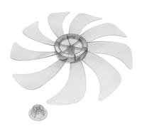 Sosoport White Pp Replacement Fan Blade for Standing Pedestal Fan Repair
