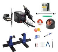 SOSS GAMING® Pro Complete Video Game Controller Soldering Kit - Hot Air & Soldering Iron for PlayStation, Xbox, Nintendo Switch - Modding, Desoldering, and Rework Tools