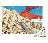 Sossusvlei Dunes Dune Dash Disaster Wooden Jigsaw Puzzle Waterproof 1000 Piece Puzzles for Adults Gifts Colourful Educational Games