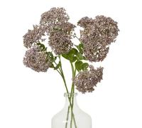 Sostter Artificial Purple Sedum Spray with Lavender Hues in Green Sostter Green