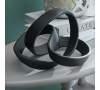 Sostter Black Sculptural Knot Table Accent Sostter Black