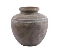 Sostter Brown Ceramic Water Pot for Indoor Styling Sostter Brown
