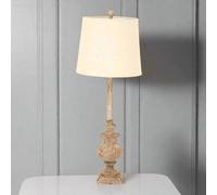 Sostter Classic Linen Shade Table Lamp in Brown Sostter Brown