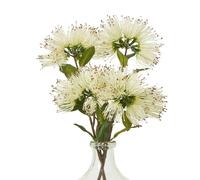 Sostter Cream Faux Protea Flower Spray Cream One Size