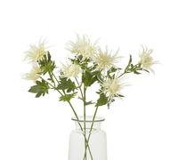 Sostter Cream Sea Holly Faux Flower Stem Cream One Size