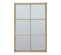 Hill Interiors Washed Wood Xl Window Mirror
