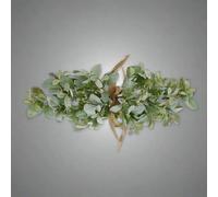 Sostter Frosted Lambs Ear And Wax Flower Artificial Winter Spray In Green Green One Size