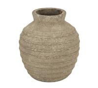 Sostter Grey Ceramic Vase with Sculptural Curves Sostter Grey