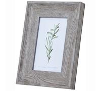 Sostter Grey Washed Wooden Photo Frame Five By Seven Grey One Size