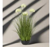 Sostter Large Cream Allium Artificial Potted Plant Sostter Cream