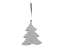 Sostter Large Whitewashed Hanging Wooden Decoration Tree White Large