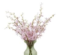 Sostter Lilac Cymbidium Faux Orchid Stem In Green Green One Size