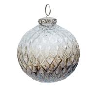 Sostter Ombre Coffee Glass Ornament Hand Blown in Brown Sostter Brown