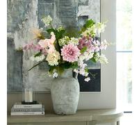 Sostter Pale Pink Fringed Iris Stem Artificial Flower Sostter Pale Pink