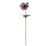 Sostter Purple Anemone Faux Flower Stem Purple One Size