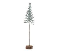 Sostter Snowy Spindle Tabletop Tree For Winter Decor In Natural Natural One Size