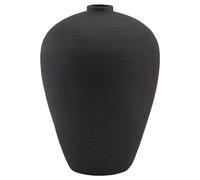 Sostter Tall Matte Black Astral Vase Black One Size