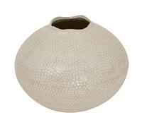 Sostter Textured Natural Ceramic Vase for Modern Home Decor in Soft White Sostter Soft White