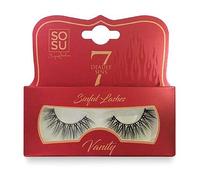 SOSU Cosmetics 7 Deadly Sins Desire - Luxury False Eyelashes for Dramatic Volume & Definition - Reusable & Lightweight - Easy to Apply