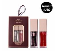SOSU Cosmetics Lavish Lip Duo Gift Set, Regal Ruby Lip Stain and Dinner Date Lip Oil