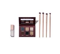 SOSU Cosmetics All Eyes on You Collection, Eyeshadow Palette with 4 Brushes and Lip Oil Gift Set