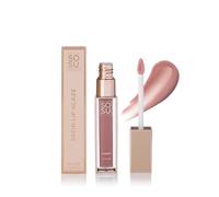 SOSU Cosmetics Satin Lip Glaze Sorbet - Long-lasting, Moisturising Lip Gloss in Delicate Sorbet Rose with Satin Finish, with Vitamin E and Hyaluronic Acid for Nourished, Smooth Lips