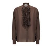 SOSUE 'Antonia Slim Ruffle' Shirt M