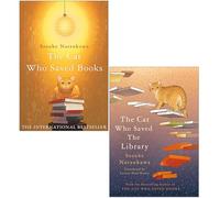 Sosuke Natsukawa Collection 2 Books Set (The Cat Who Saved Books, The Cat Who Saved The Library)