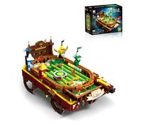 Sosuy Magical Pinball Table Building Blocks Set - Motorised Fantasy Pinball Game Model Toy with LED Lights, Wizard Theme Flipper Game, for Boys Girls Teen Adult