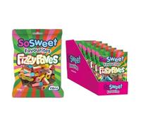 SoSweet - Favourites FizzyFaves Sweets, 12 x 125g Bags