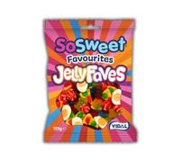 SoSweet - Favourites JellyFaves Sweets, 125g Bags