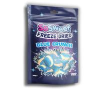 SoSweet Freeze Dried Sweets - Blue Crunch, 12 x 50g
