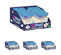 SoSweet Marshmallow Twists - 12 x 140g Bags of Soft, Fluffy Tutti Frutti Flavour Marshmallows | Great for Snacking, Desserts | Sweet Shop Favourite (Pack of 4)