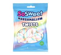 SoSweet Marshmallow Twists Bag 140g