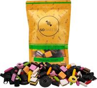 SoSweetie Liquorice Allsorts Pick and Mix Sweets | Licorice Sweet in a resealable pouch
