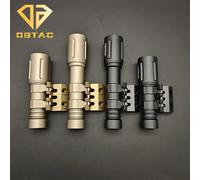 Sotac Tacitcal Metal Gun Light SST40 Flashlight V2 Flashlight 1300 Lumen Scout Light Airsoft Hunting Rifle Weapon Lamp DE Short no base