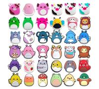 Sotbnna 36 PCS Shoe Charms Set, Colourful Cartoon Clog Charms for Footwear
