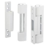 SOTECH 2 x Window Hinges 95 mm White RAL 9003 Door Hinges for Screw-On Renovation Hinges