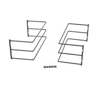 SOTECH Baking Tray Holder for 3 Baking Trays (364 x 140 x 125 mm, Black/Chrome, for 600 mm Body Width) Baking Rack Holder - Order Made Easy