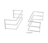 SOTECH Baking Tray Holder for 3 Baking Trays 364 x 140 x 125 mm Polished Chrome