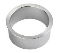 SOTECH Cable grommet, open, installation diameter 80 mm, outer diameter 90 mm, real satin stainless steel (matt brushed) cable ring, cable outlet