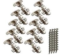 SOTECH Hettich Sensys 8645i TH52 110 Degree Corner Stop Standard Hinge with Soft Close Automatic Hinge Integrated Damping Hinges for Kitchen Cupboard Wardrobe Pack of 10